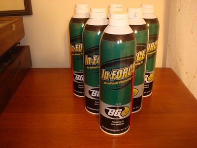 (6) Cans of # 438 BG Products In-Force 15.7 OZ Spray Penetrating Oil