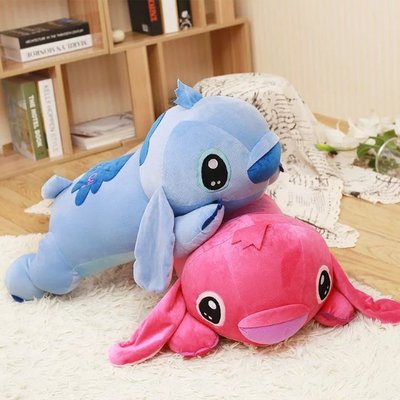 stitch plush pillow