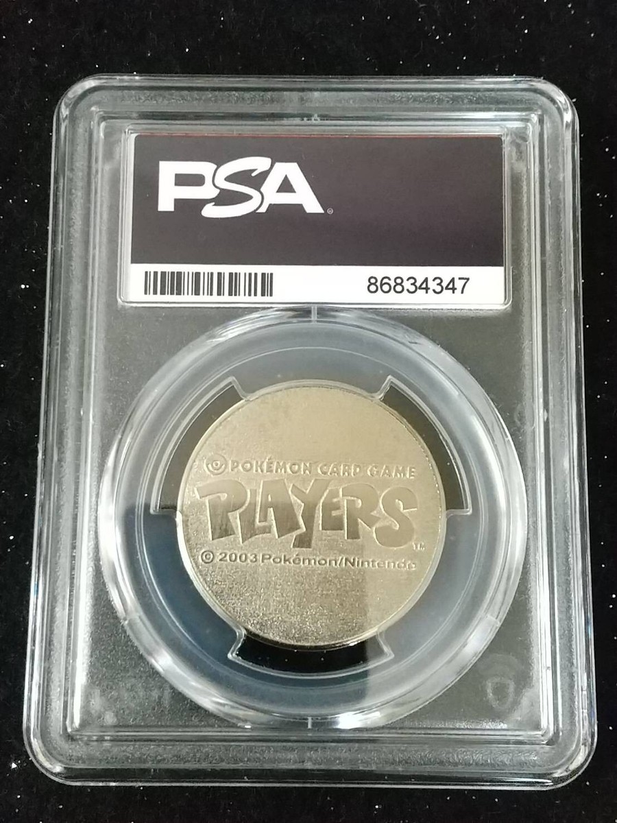 PSA10セゴール AR3151 Pokemon Coin Absol 1st Season Play Promo Metal PSA 10 Japanese