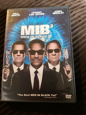 Men in Black 3 (DVD, 2012, Widescreen) New, Will Smith, Tommy Lee