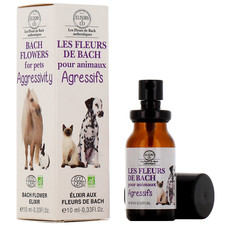 Elixirs & Co pour Animaux Agressifs - Fleurs de Bach - Bio - Spray 10 ml