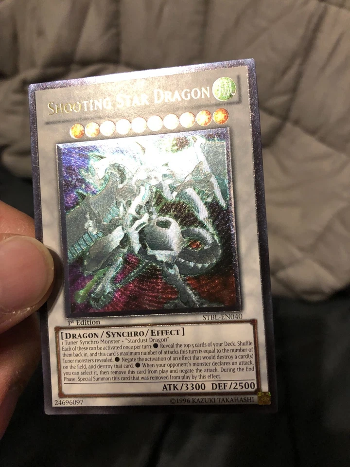 YuGiOh Shooting Star Dragon STBL-EN040 Ultimate Rare 1st Ed NM/LP - Image 4 of 4