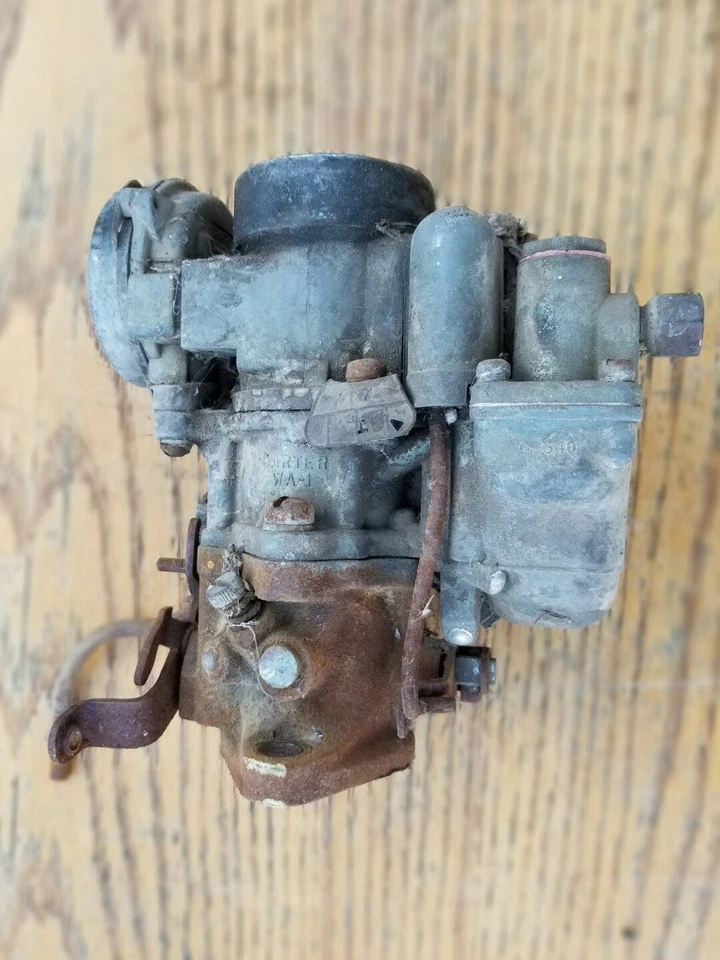 Carburador Estrangulador Eléctrico Carter Pontiac Silver Streak 51 52 49 50 1949 Chevy Foto 2 de 4