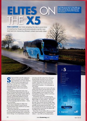 Busse Magazinauszug 2015 - Elites on the X5 - Postkutsche Oxford Cambridge