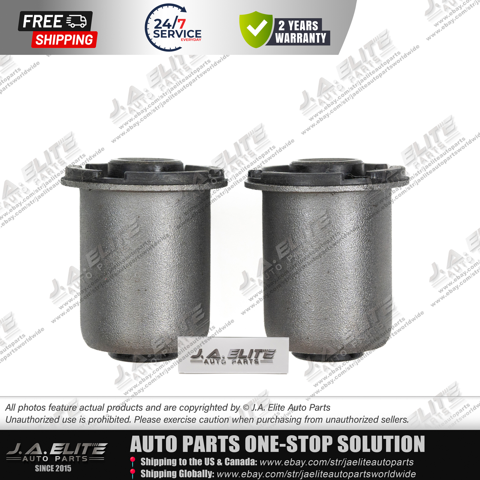 2pcs Front Lower Control Arm Bushing fit Bentley Arnage, PD30985PA