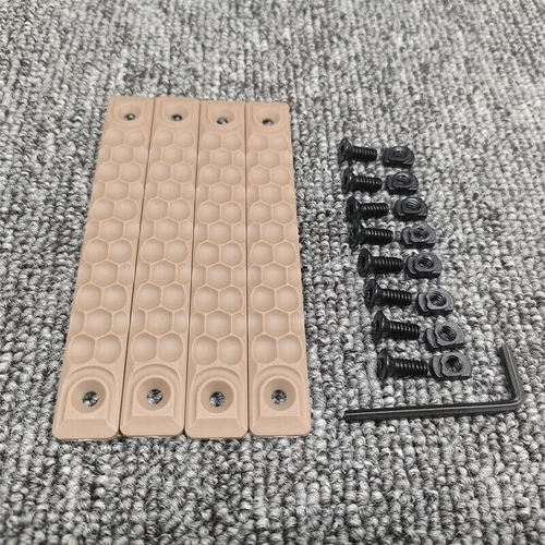 4 Stück Nylon MLOCK Schiene Handschutz Abdeckblende für M-loCk System 80/120 mm - Bild 11 von 48