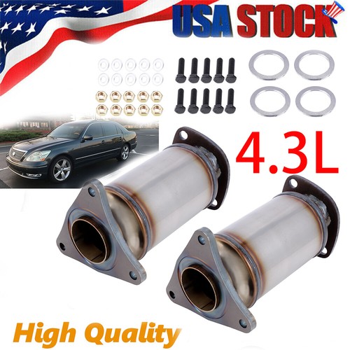 Complete Set Of Both Catalytic Converters For Lexus LS430