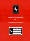 Ferrari Serial Number Book Manual Vin Raab Hilary (For: Ferrari)