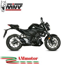 Mivv Yamaha Mt-03 2020 Terminale Di Scarico Per Moto Marmitta Mk3 Inox Racing