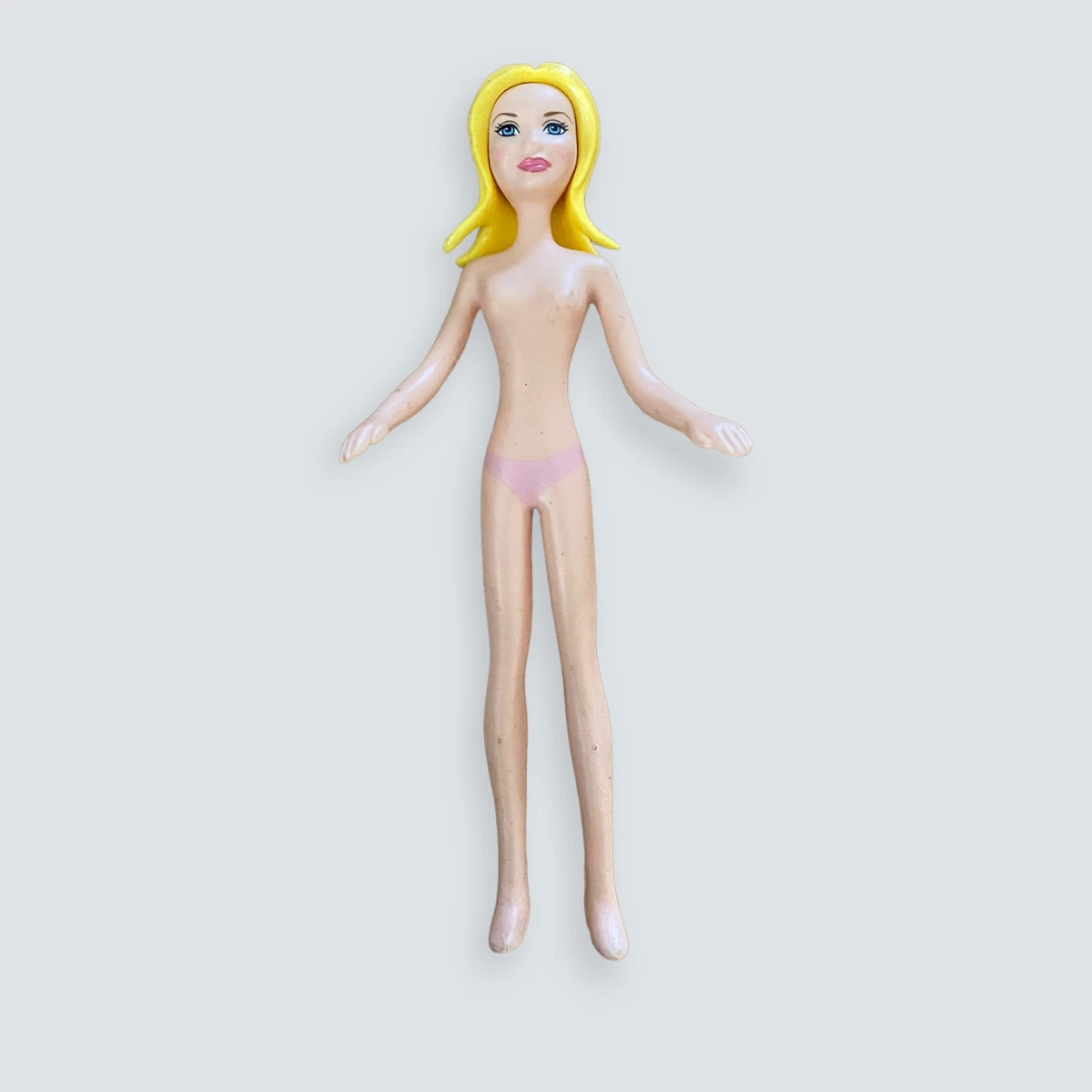 Unidentified plastic rubber doll with bendable limbs
