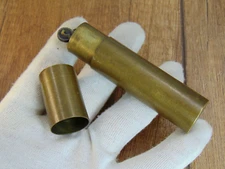 Petrol lighter vintage Soviet era soldier military WWII hand made