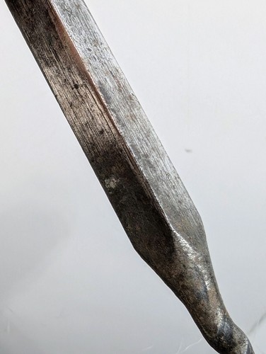 Antique Victorian Horn Handle Corkscrew Direct Straight Pull Brass end Wine 12cm - Picture 12 of 13