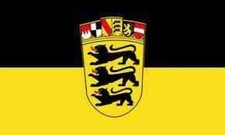 Flag of Baden-Wurttemberg 3x5 ft Germany German State Stuttgart Coat of Arms