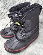 Western Chief Kids Boy's Arcterra EX Snow Boots Black Size 11
