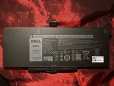 ORIGINAL DELL 68Wh 4GVMP 7.6V BATTERY FOR DELL LATITUDE 5400 5500 OPEN BOX