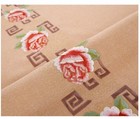 Chinese Fabric Linen Upholstery Fabric Furniture Sofa Fabric with Peony Pattern
