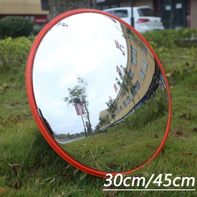 DAYPLUS Weitwinkel Konvexer Straßenspiegel Verkehr Einfahrt Sicherheit Gebogener Spiegel