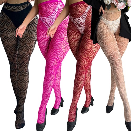 Benefeet Sox Calze A Rete Alte Al Ginocchio Con Cuore Scavato: Colori Neon Per Donne E Ragazze