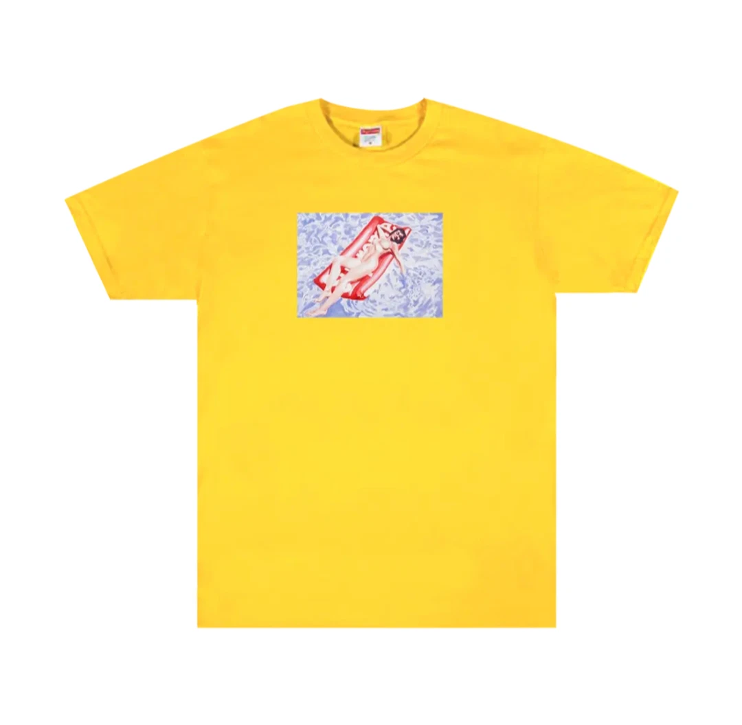 Neuf ! Grand t shirt flottant Supreme S/S 22 (jaune)