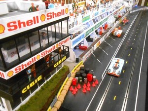 scalextric scenery