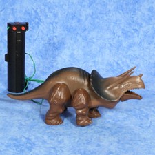 1960s Remote Control TRICERATOPS Battery Toy NICE!