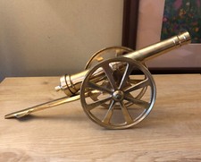 Heavy Brass 12" Cannon Model Civil War Era Military Repro