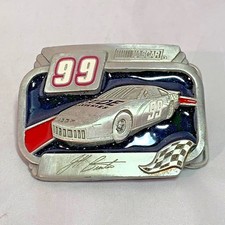 Jeff Burton NASCAR 99 American Legends Limited Belt Buckle 3 1/4" x 2 1/2" B2
