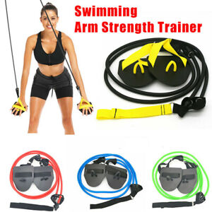 Fitness Resistance Bands Swimming Arm Strength Trainer Pilates Home Workout Rope