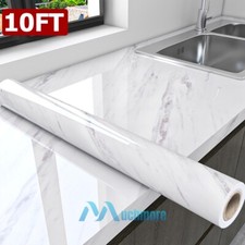 Marble Contact Vinyl Paper Self Adhesive Peel Stick Wallpaper Kitchen Countertop