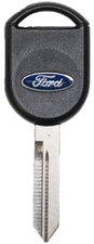 NEW FORD REPLACEMENT TRANSPONDER CHIP IGNITION MASTER KEY BLANK LOGO KEY 599114 
