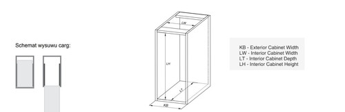 PULL OUT KITCHEN BASKET STORAGE SELF/SOFT CLOSE from 300 - 600 BLUM HETTICH REJS - Picture 4 of 16