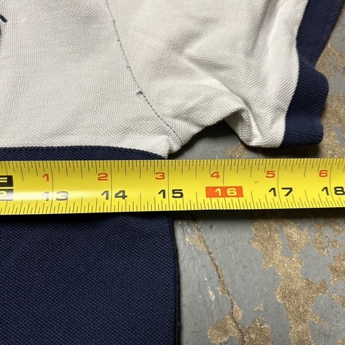 Polo Ralph Lauren Big Pony Blue/White Polo Shirt Youth Size Medium - Picture 9 of 10