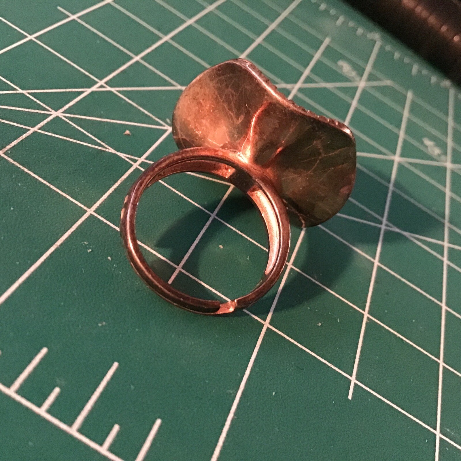 STERLING SILVER 925 STATEMENT SPLIT BAND LARGE FL… - image 12