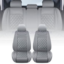 For Honda Accord Pu Leather Seat Covers Full Set Front Rear Protector Cushion