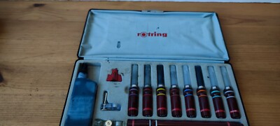 Rotring Variant Technical Drawing Pen Set - 0,1 bis 2,0 Stiftgrößen - ungetestet