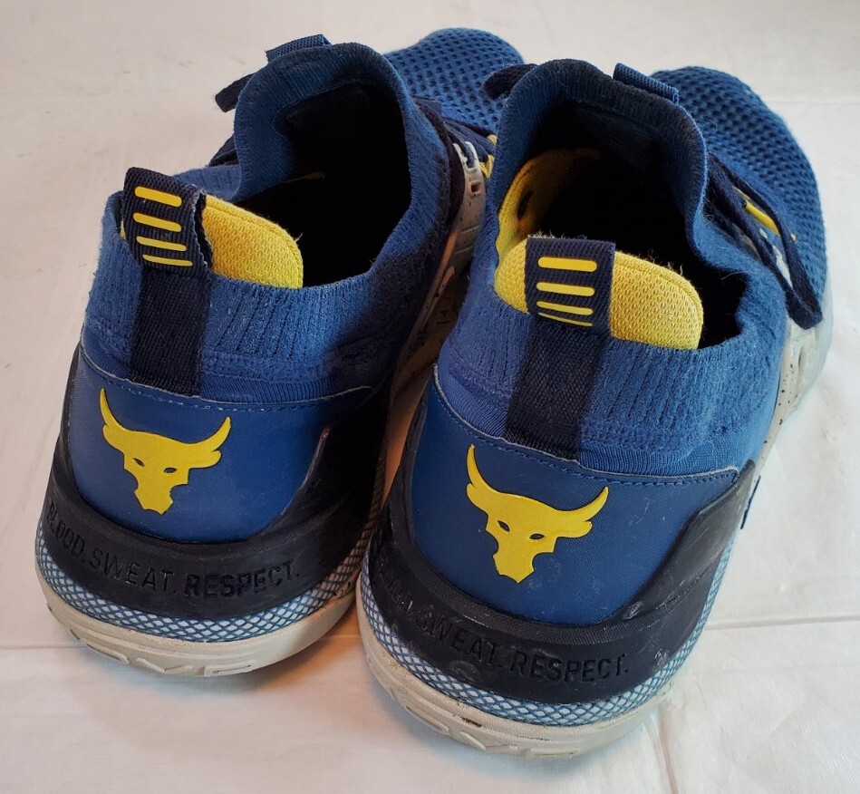 Under Armour Men's Project Rock 4 Team Rock Training Shoes