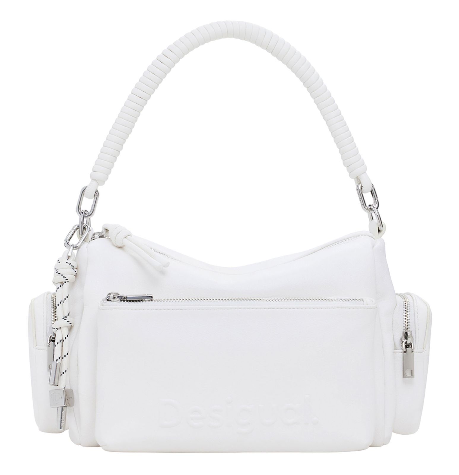 Desigual borsa a tracolla Half Banana Handbag White