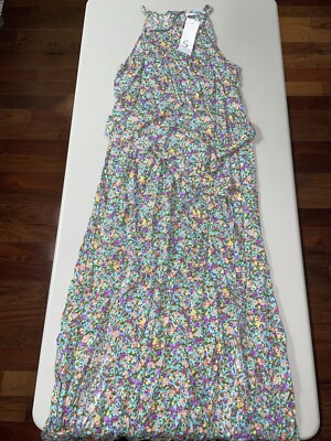 silk and salt maxi dress Silk & Salt Women's Bouquet Maxi Dress Floral Size Small