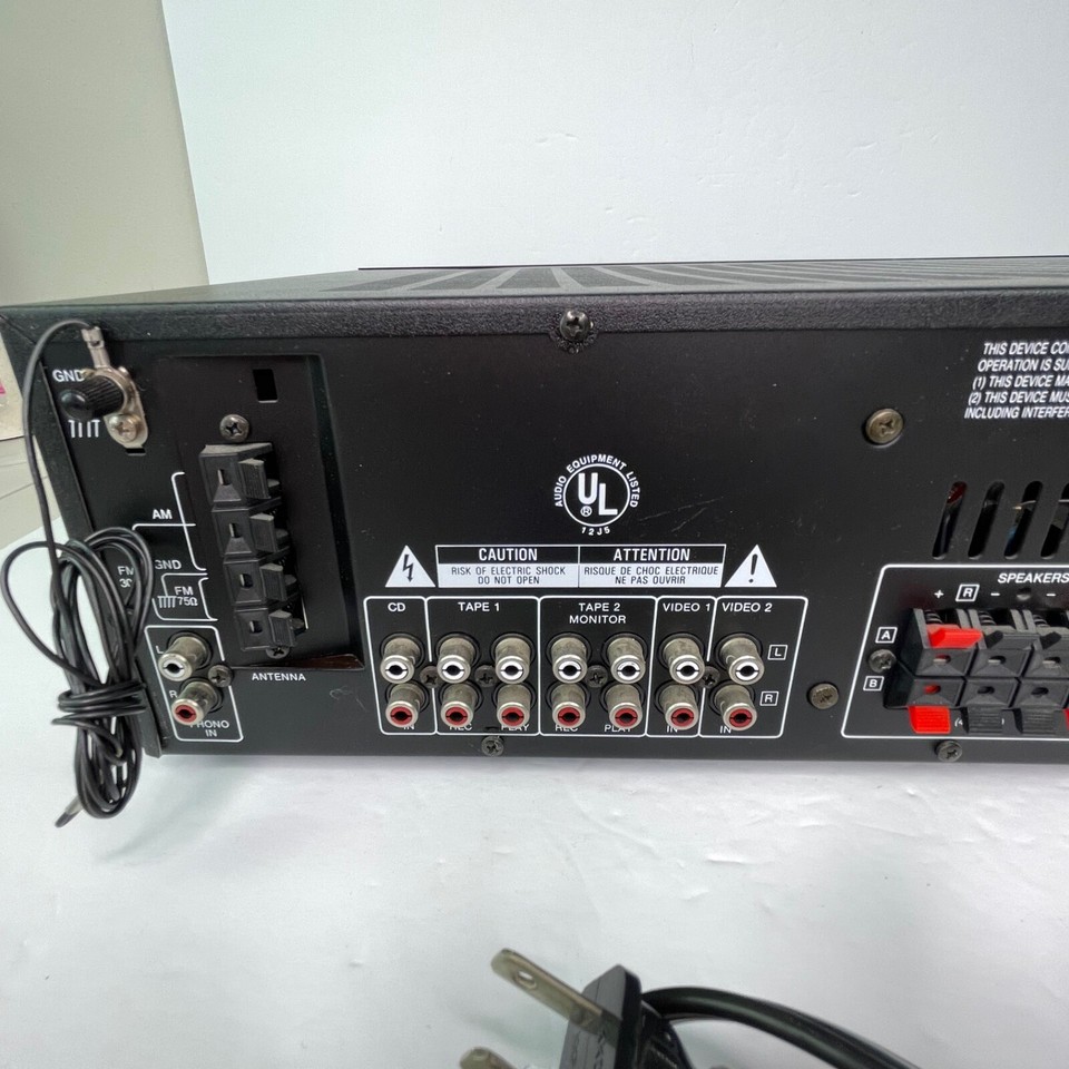 Kenwood KRA5040 AM/FM Tuner Stereo Receiver No Remote Read