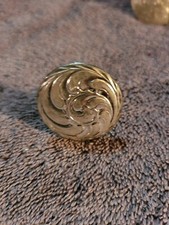 Saddle Concho Floral  screw in 1  1/4 in 