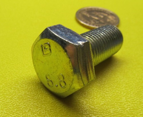 Tap Bolt, FT, 8.8 Zinc Plated Metric, M14 x 1.5 x 30 mm Length, 10 Pcs - Picture 6 of 12