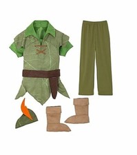 Disney Store Peter Pan Costume Sz 9/10