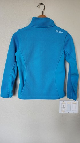 Spyder Core Ski Sweater 1/2 Zip Pullover Fleece Long Sleeve Boys Sz Medium - Picture 3 of 7