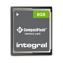 Integral 8 GB CompactFlash I Card - (INCF8GV2)