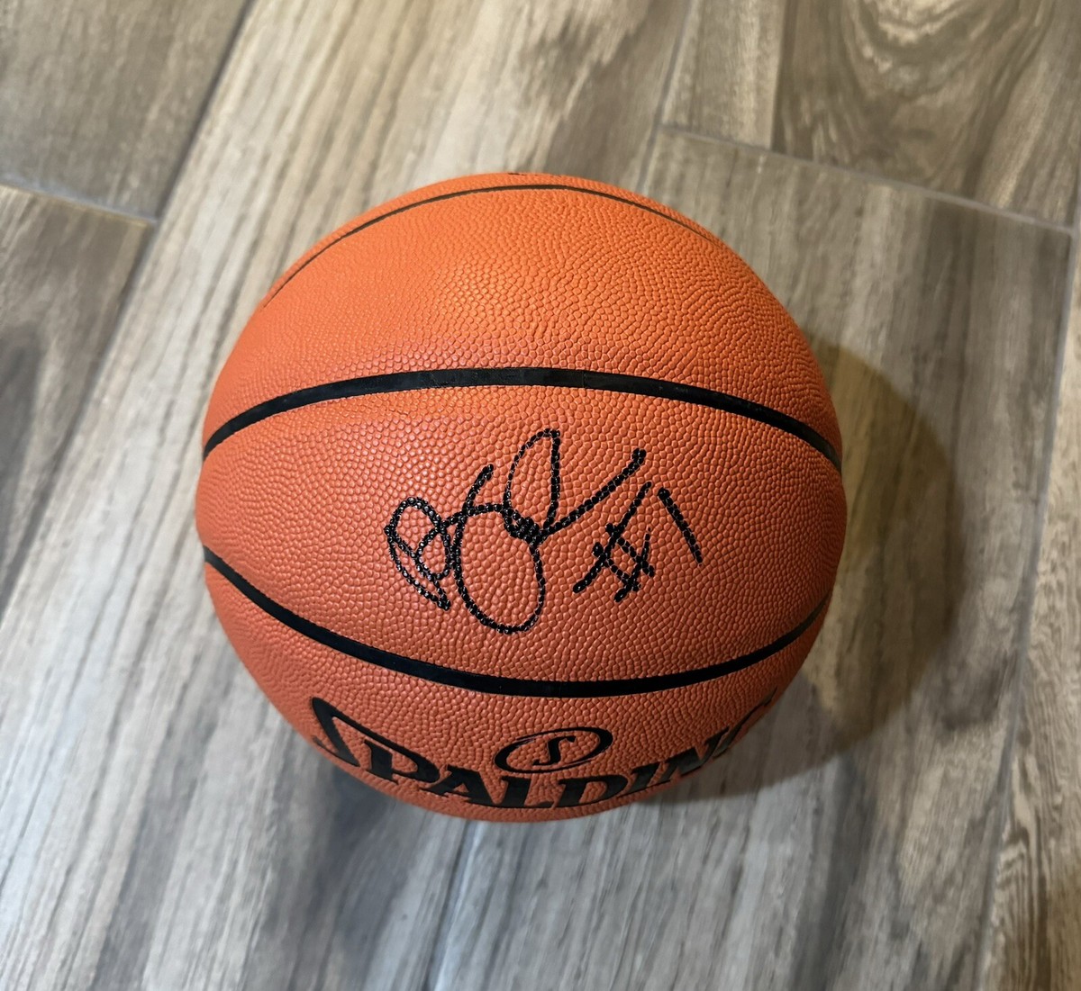 Anfernee Penny Hardaway Signed NBA Basketball Ball Orlando Magic
