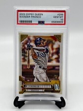 2022 Topps Gypsy Queen WANDER FRANCO Tampa Bay Rays Rookie #299 PSA 10