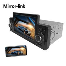 5" 1 Din Autoradio Pantalla táctil Reproductor MP5 Radio Coche Bluetooth FM/2USB
