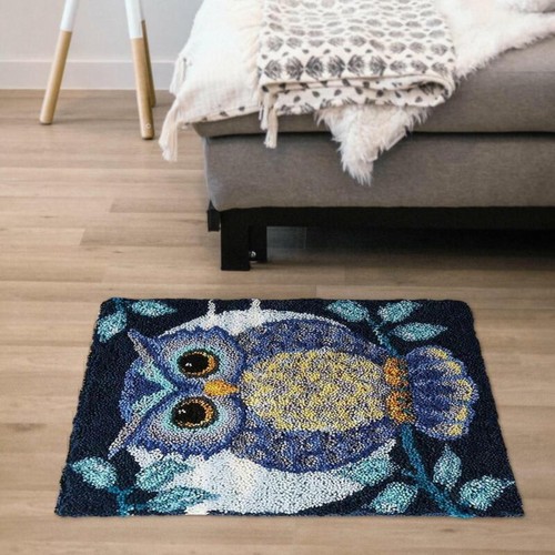 DIY Eule Tapisserie Teppich Selber Knüpfen Knüpf Set Für Kinder Erwachsene DE! - Bild 6 von 9