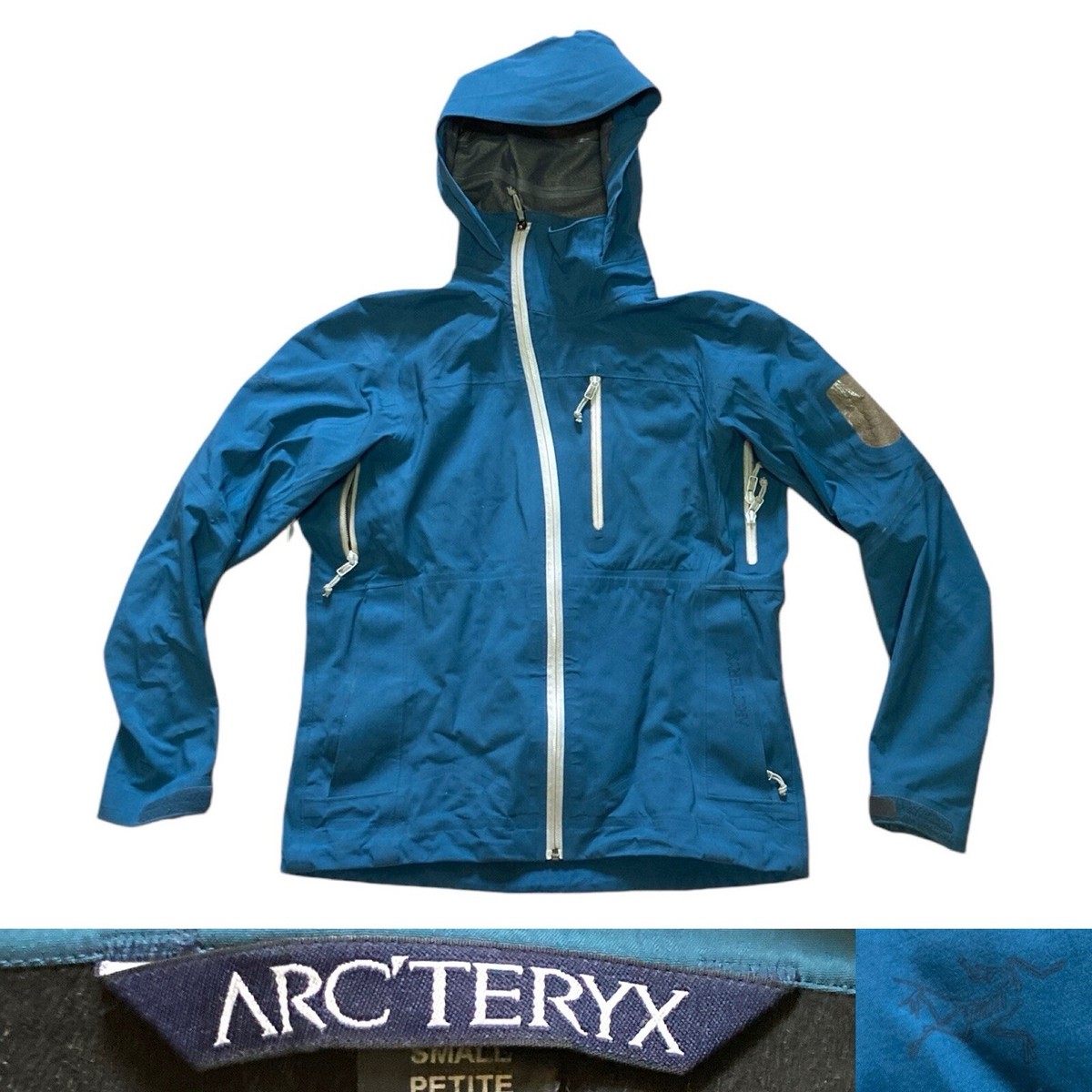 VTG Arc'teryx Sidewinder Jacket Gore-Tex Pro Shell Womens size S
