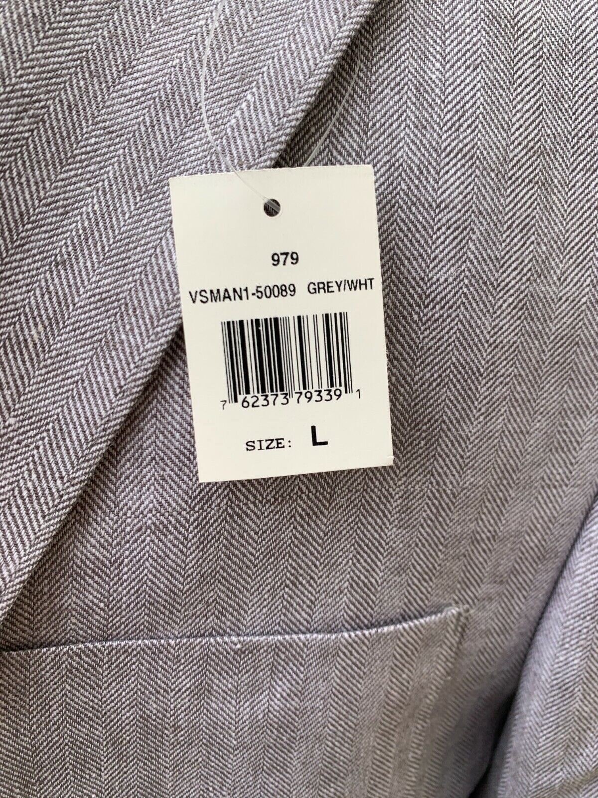 ⭐️ NEW SAKS FIFTH  AVENUE SLIM MANZONI LINEN  SPORT COAT JACKET LARGE 42 ⭐️